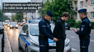 Zatrzymanie za narkotyki – co robić krok po kroku? Prawa zatrzymanego i najczęstsze błędy
